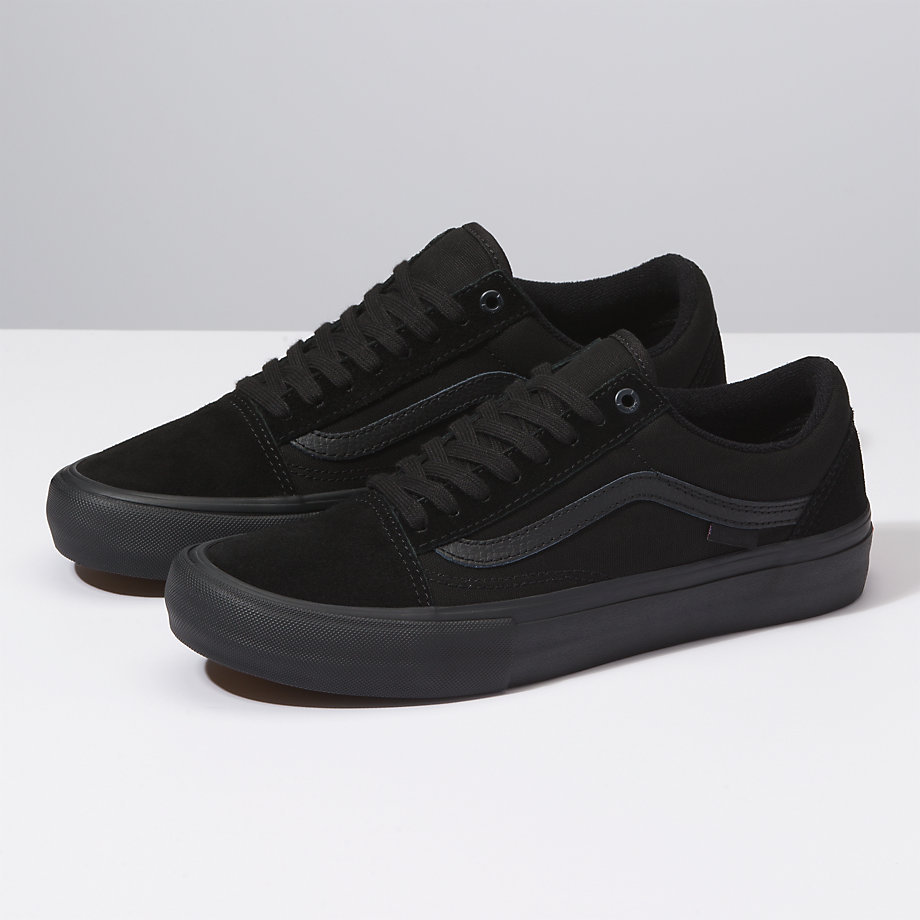 Vans Bayan Spor Ayakkabı Old Skool Pro Siyah | 55501-805